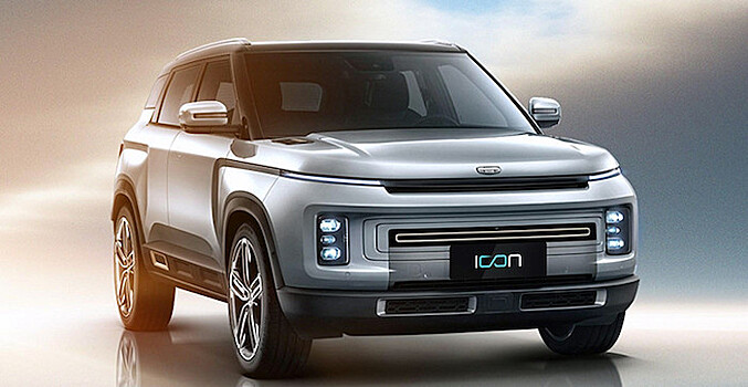 Geely представила новый кроссовер Icon