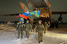 Первые российские миротворцы вернулись из Казахстана