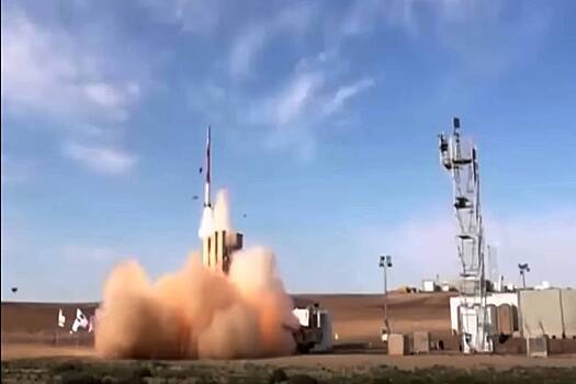 Израиль впервые применил высший эшелон ПРО