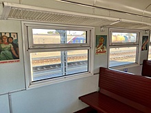 В Хабаровске туристический ретроэлектропоезд отправился в первый рейс