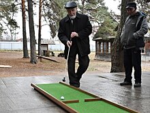 В Воткинске создали площадку для мини-гольфа