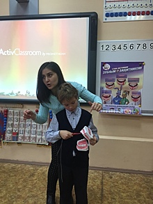 Стоматологи дают уроки в начальных классах школ района Новогиреево