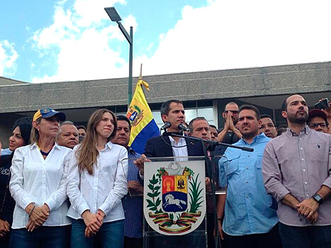 Лидер венесуэльской оппозиции прибыл в Каракас