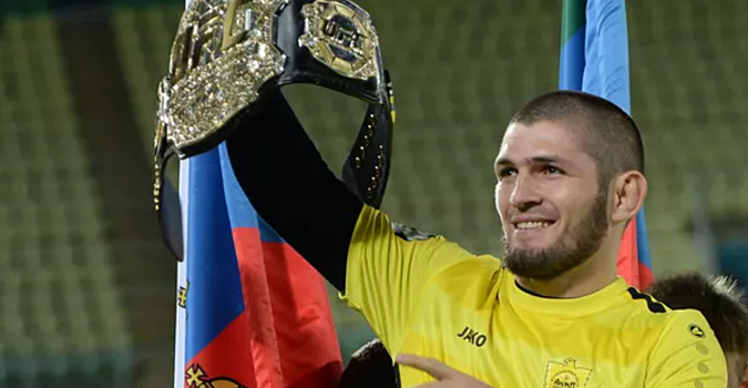 Хабиб Нурмагомедов официально введен в Зал славы UFC