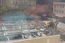Цементный завод рухнул под Петербургом