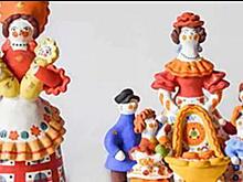 Дымковские игрушки из частной коллекции представили в КЦ «Онежский» на Флотской