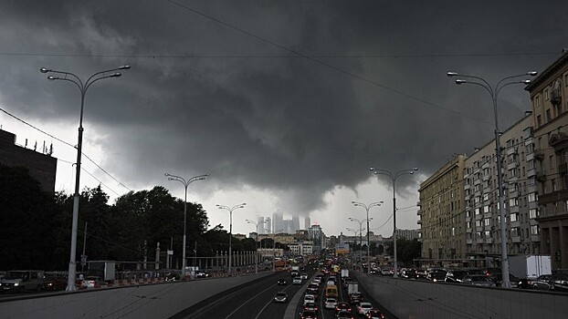 В Московском регионе 19 мая объявлен «жёлтый» уровень погодной опасности