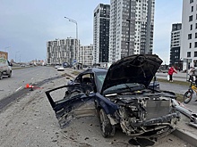 В Тюмени в ДТП с двумя иномарками пострадали семь человек