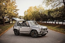 Дизайнер скрестил Lada 4x4 и Mercedes-Benz G-Class