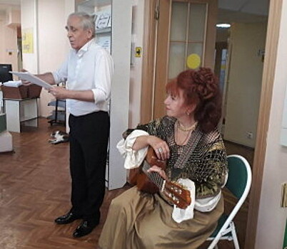 В библиотеке №150 прошла встреча с поэтессой Людмилой Грибовой