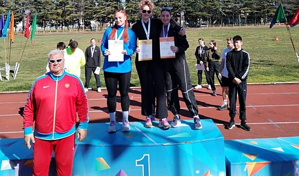 Волгоградцы взяли 4 медали на турнире по легкой атлетике в Адлере