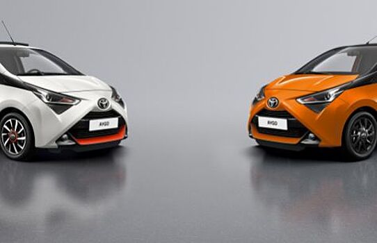 Toyota представит две новые версии модели городского автомобиля Aygo