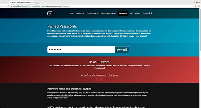 Как проверить, не взломан ли ваш пароль
