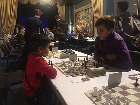 Сборная школы №1540 поучаствовала в финальном турнире Первенства Москвы по шашкам