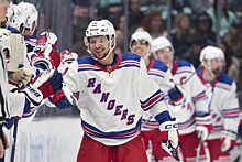 Сезон НХЛ-2023/2024, «Рейнджерс» обыграли «Миннесоту», Панарин забил и продлил серию с очками до 13 матчей, видео