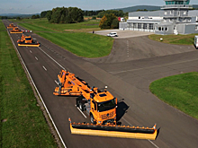 Mercedes начал тестировать беспилотные грузовики в аэропортах