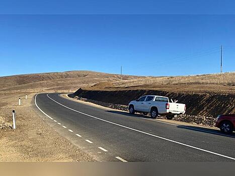 Спустя два года ремонт участка трассы Могойтуй-Сретенск-Олочи завершили в Забайкалье