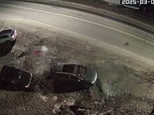 Пьяный водитель протаранил 4 припаркованных автомобиля в Городце