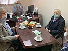 Глава муниципального округа Старое Крюково встретился с первостроителями города