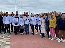 Жители Тарко-Сале приняли участие в акции «10 000 шагов к жизни». ФОТО