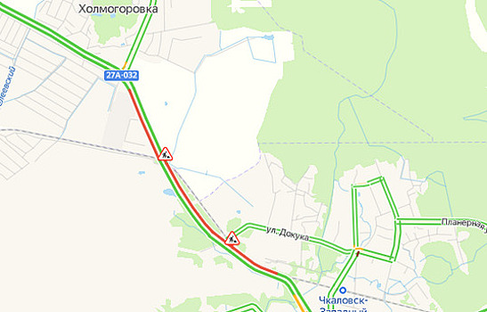 Из-за ремонта моста на Советском проспекте собралась 2,5-километровая пробка