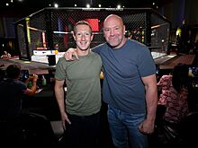 Глава UFC вошёл в совет директоров компании Meta*, которая принадлежит Марку Цукербергу