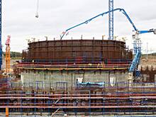 На Ленинградской АЭС-2 начали строить защитную оболочку третьего энергоблока