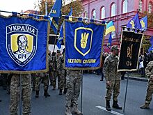 В Киеве стартовал марш националистов