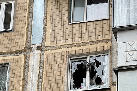 Один человек погиб и двое ранены из-за атаки БПЛА на жилой дом в Белгороде