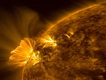 Российские ученые предупредили о сильных вспышках на Солнце