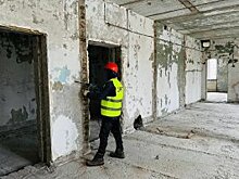 Продолжается ремонт поликлиники во 2-м мкрн