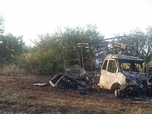 Газель и грузовик столкнулись трассе под Волгоградом