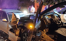 В ночном ДТП на улице Чапаева в Рязани пострадали два человека