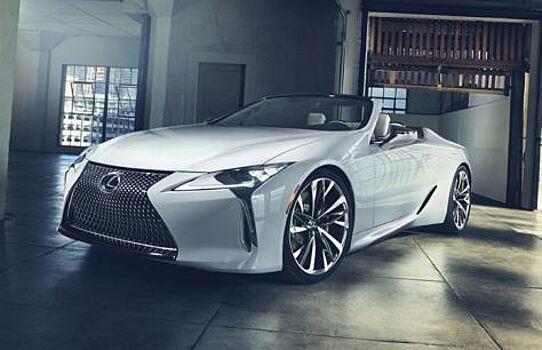 Кабриолет Lexus LC планируют показать в рамках Фестиваля скорости в Гудвуде