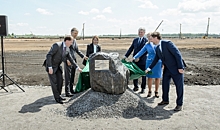 В Воронежской области заложили камень в честь начала строительства мясоперерабатывающего комбината ГК «Агроэко»