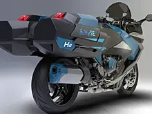 Kawasaki построила водородный супербайк