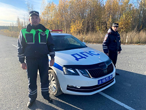 Госавтоинспекторы Нижневартовского района экстренно доставили в больницу водителя, которому стало плохо