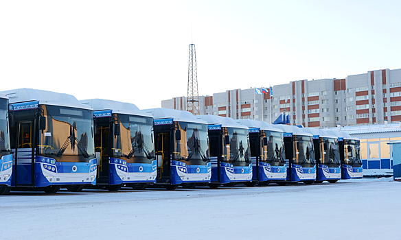 Весь общественный транспорт Нового Уренгоя будет переведен на газ к юбилею