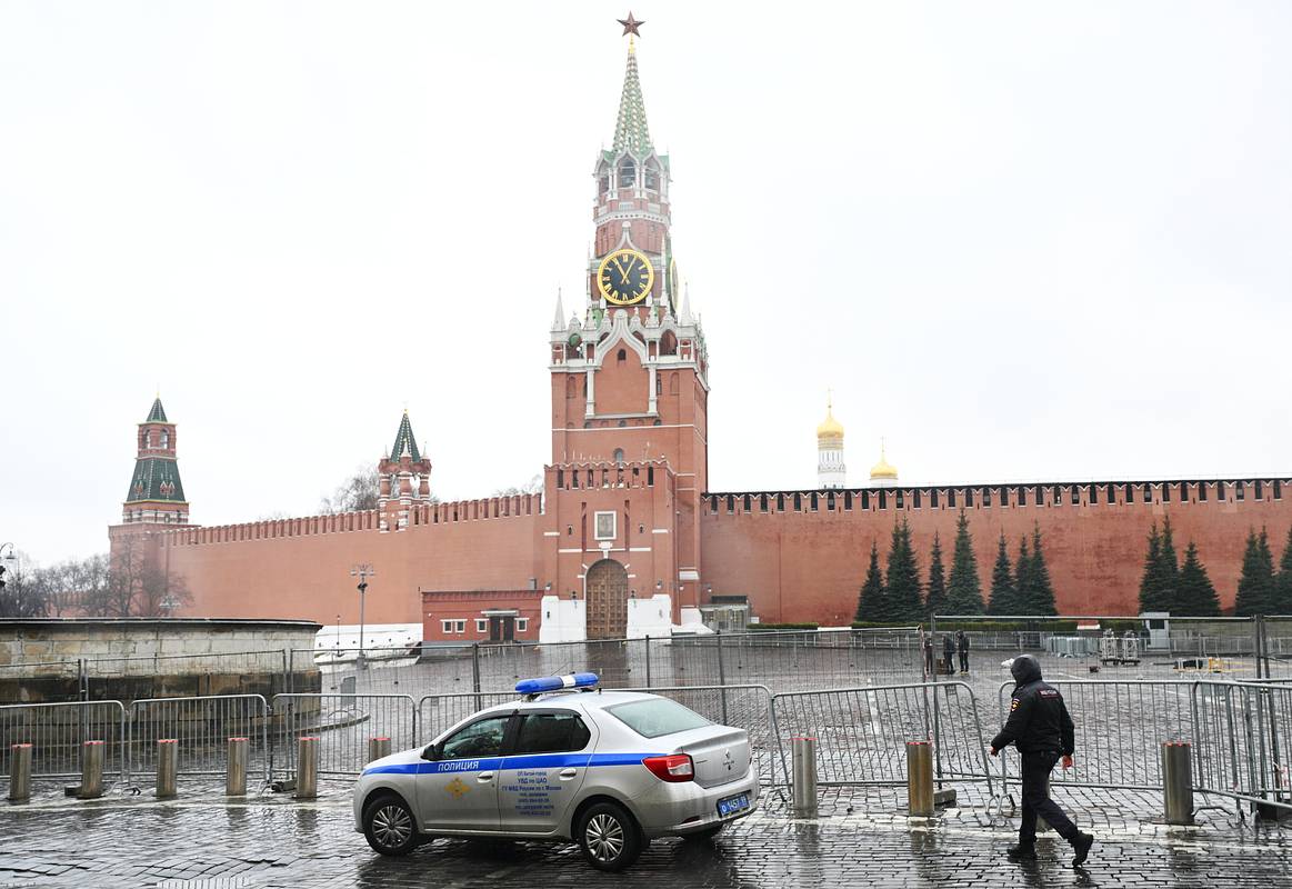 В Москве перекрыли Красную площадь
