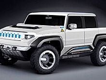 У электрического Hummer будут съемные панели крыши