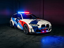 Представлен автомобиль безопасности BMW M3 Touring MotoGP с центральным выхлопом