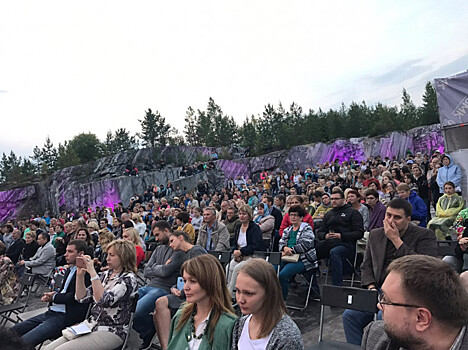 Фестиваль оперной музыки в горном парке "Рускеала" в Карелии собрал 2,7 тыс. зрителей