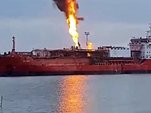 TRT: при пожаре на танкере под флагом Турции в порту Измаила нет пострадавших