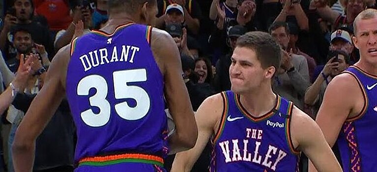 34 очка Кевина Дюрэнта позволили «Санз» отыграть «-23» и победить «Клипперс»