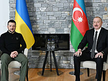 Президенты Азербайджана и Украины встретились в Давосе