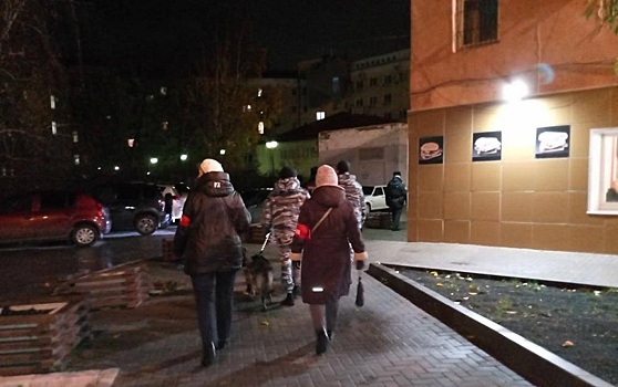 В центре Рязани полиция провела рейды с кинологами и дружинниками