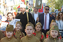 Около 23 тыс человек приняли участие в акции «Бессмертный полк» в Пушкинском районе
