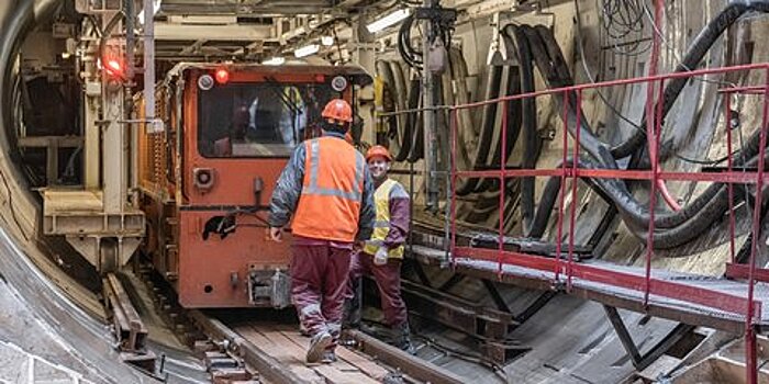 На Коммунарской линии метро началось строительство второго тоннеля