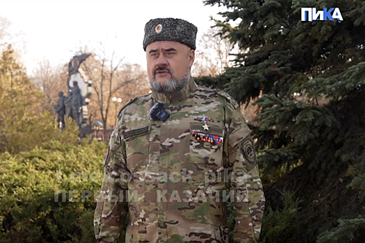 Гвардейская казачья мотострелковая бригада имени Матвея Платова зашла в Северск