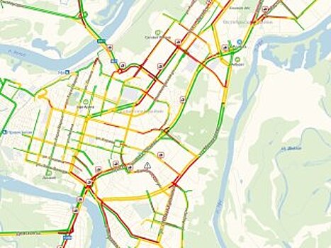 #прямосейчас В Уфе зафиксированы 10-балльные пробки